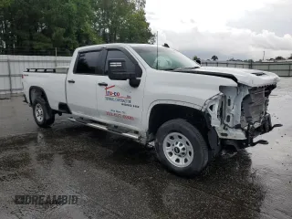 2022 Chevrolet Silverado 3500HD Work Truck with VIN 1GC4YSEY4NF364107, listed as a Copart auction lot 73045214 with 21,487 mi miles and Salvage Title. Bid and sale history available at carsss.com. Image 4.