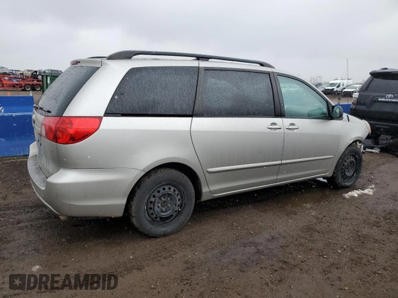 2008 Toyota Sienna CE with VIN 5TDZK23C78S222479, listed as a Copart auction lot 53394135 with 150,401 mi miles and Non Repairable. Bid and sale history available at DreamBid. Image 3.