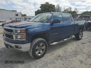 2015 Chevrolet Silverado 1500 LT with VIN 1GCUKREC7FF202973, listed as a Copart auction lot 54208755 with Not Provided miles and Salvage Title. Bid and sale history available at DreamBid. Image 1.