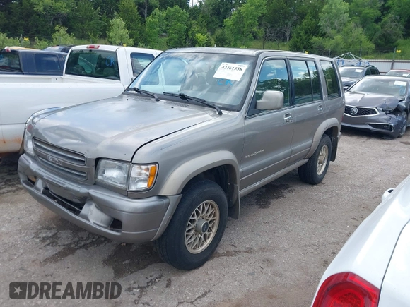 2002 Isuzu Trooper S z VIN JACDJ58X027J10438, wystawiony jako IAAI lot #42461558 z przebiegiem 112 439 mil mil oraz . Historia ofert i sprzedaży dostępna na DreamBid. Obrazek 2.