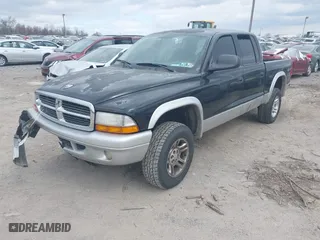 2004 Dodge Dakota SLT with VIN 1D7HG48N14S503851, listed as a IAAI auction lot 41883437 with 225,505 mi miles. Bid and sale history available at carsss.com. Image 17.