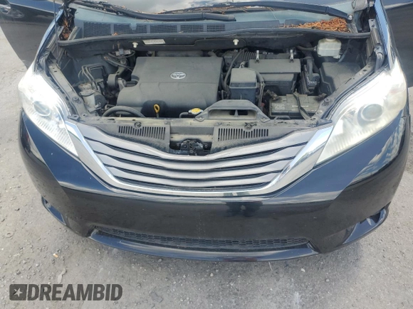 2011 Toyota Sienna XLE AAS with VIN 5TDYK3DC3BS106218, listed as a Copart auction lot 55977105 with 279,622 mi miles and Clean Title. Bid and sale history available at DreamBid. Image 12.