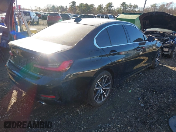 2020 BMW 3 Series 330i xDrive with VIN 3MW5R7J0XL8B28398, listed as a IAAI auction lot 40813374 with 53,662 mi miles and . Bid and sale history available at DreamBid. Image 4.