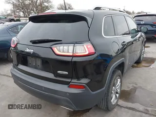2019 Jeep Cherokee Latitude Plus with VIN 1C4PJLLX2KD216224, listed as a IAAI auction lot 41291181 with 79,111 mi miles. Bid and sale history available at carsss.com. Image 4.