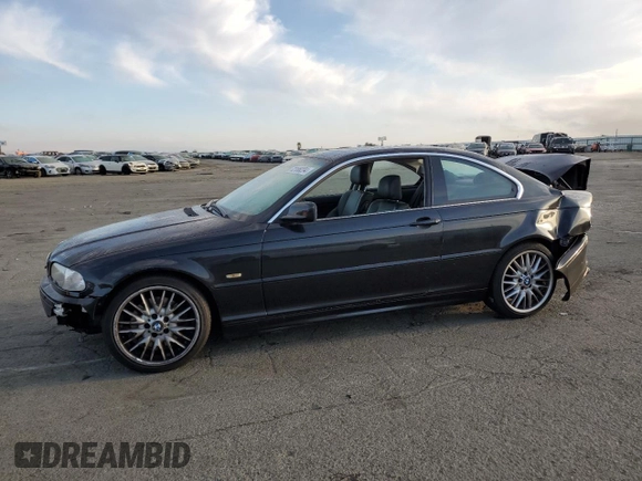 2002 BMW 3 Series 330Ci with VIN WBABN53432JU39421, listed as a Copart auction lot 72188204 with 67,439 mi miles and Salvage Title. Bid and sale history available at DreamBid. Image 1.