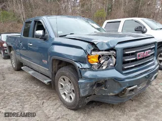 2014 GMC Sierra 1500 SLT with VIN 1GTV2VEC4EZ166217, listed as a IAAI auction lot 41866620 with 86,571 mi miles. Bid and sale history available at carsss.com. Image 1.