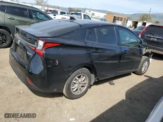 2019 Toyota Prius LE with VIN JTDL9RFU0K3001541, listed as a Copart auction lot 48569305 with 172,944 mi miles and Salvage Title. Bid and sale history available at carsss.com. Image 3.