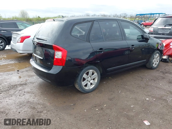 2008 Kia Rondo EX with VIN KNAFG525287175488, listed as a IAAI auction lot 41941146 with 162,000 mi miles. Bid and sale history available at carsss.com. Image 4.