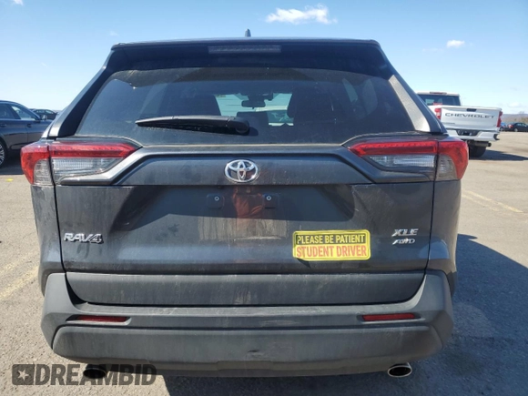 2021 Toyota RAV4 XLE Premium with VIN 2T3A1RFV4MC193667, listed as a Copart auction lot 48061175 with 19,845 mi miles and Salvage title. Bid and sale history available at DreamBid. Image 6.