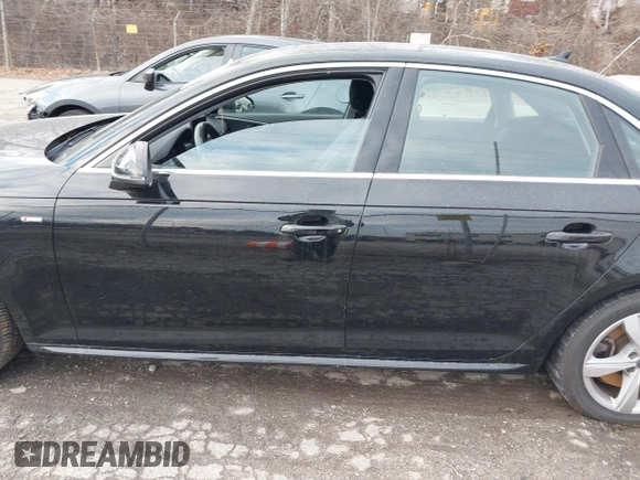 2019 Audi A4 Premium with VIN WAUDNAF45KA108157, listed as a IAAI auction lot 41217412 with 112,369 mi miles and . Bid and sale history available at DreamBid. Image 15.