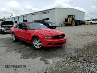 2012 Ford Mustang V6 with VIN 1ZVBP8EMXC5257153, listed as a Copart auction lot 58206405 with 188,460 mi miles and Salvage title. Bid and sale history available at DreamBid. Image 13.