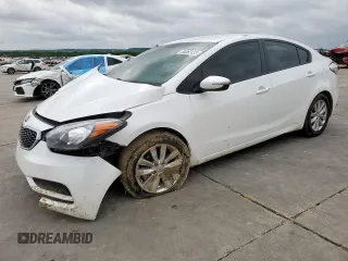 2016 Kia Forte LX z VIN KNAFX4A68G5506802, wystawiony jako Copart lot #55067425 z przebiegiem 189 400 mil mil oraz Szkoda całkowita • Salvage title. Historia ofert i sprzedaży dostępna na DreamBid. Obrazek 1.