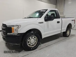 2018 Ford F-150 XL with VIN 1FTMF1EB4JFD61181, listed as a Copart auction lot 60848305 with 75,577 mi miles and Clean title. Bid and sale history available at DreamBid. Image 1.