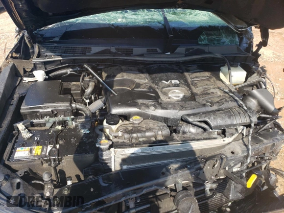 2021 Nissan Armada SL with VIN JN8AY2BB6M9790174, listed as a Copart auction lot 65560834 with Not Provided miles and Salvage Title. Bid and sale history available at carsss.com. Image 11.