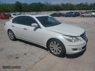 2009 Hyundai Genesis with VIN KMHGC46E59U036865, listed as a Copart auction lot 53693615 with 119,474 mi miles and Clean Title. Bid and sale history available at carsss.com. Image 4.