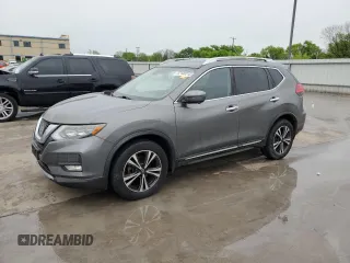 2017 Nissan Rogue SV with VIN JN8AT2MV9HW022993, listed as a Copart auction lot 52100215 with 181,874 mi miles and Clean Title. Bid and sale history available at carsss.com. Image 1.