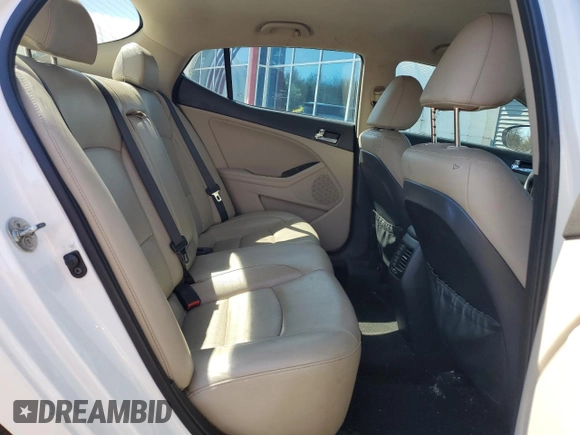2014 Kia Optima EX with VIN 5XXGN4A79EG293633, listed as a Copart auction lot 54903205 with 120,497 mi miles and Salvage Title. Bid and sale history available at carsss.com. Image 10.