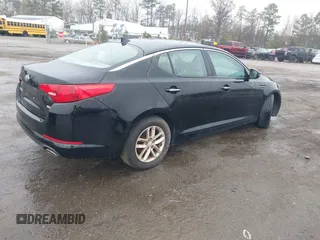2013 Kia Optima LX with VIN 5XXGM4A71DG176369, listed as a IAAI auction lot 41875304 with 1 mi miles. Bid and sale history available at carsss.com. Image 4.