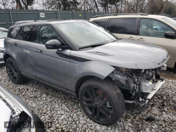 2024 Land Rover Range Rover Evoque Dynamic SE with VIN SALZL2FX9RH234272, listed as a Copart auction lot 48085375 with 17,958 mi miles and Clean Title. Bid and sale history available at carsss.com. Image 4.
