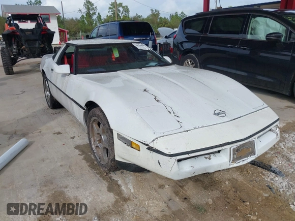 1989 Chevrolet Corvette with VIN 1G1YY2183K5124841, listed as a IAAI auction lot 40798581 with 51,577 mi miles. Bid and sale history available at carsss.com. Image 1.
