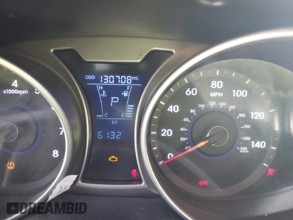 2013 Hyundai Veloster w/Black Int with VIN KMHTC6AD6DU169765, listed as a IAAI auction lot 41928516 with 130,708 mi miles and . Bid and sale history available at DreamBid. Image 15.