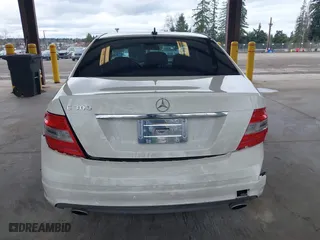 2008 Mercedes-Benz C-Class 3.0L Sport with VIN WDDGF54X48F117547, listed as a IAAI auction lot 41764470 with 93,631 mi miles. Bid and sale history available at carsss.com. Image 17.