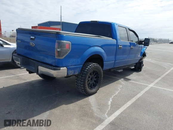 2013 Ford F-150 XL with VIN 1FTFW1ET4DKD65115, listed as a IAAI auction lot 41865210 with 133,302 mi miles. Bid and sale history available at carsss.com. Image 4.