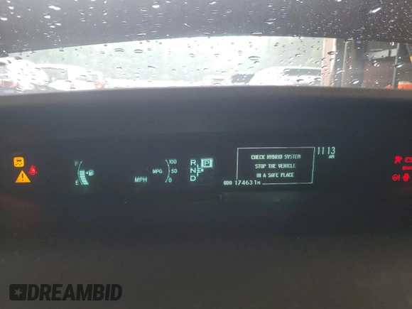 2013 Toyota Prius One z VIN JTDKN3DU1D5606098, wystawiony jako Copart lot #59498875 z przebiegiem 174 631 mil mil oraz Szkoda całkowita • Salvage title. Historia ofert i sprzedaży dostępna na DreamBid. Obrazek 9.