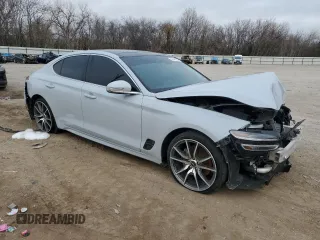 2022 Genesis G70 2.0T with VIN KMTG34TA2NU088116, listed as a Copart auction lot 85489634 with 83,335 mi miles and Clean Title. Bid and sale history available at DreamBid. Image 4.