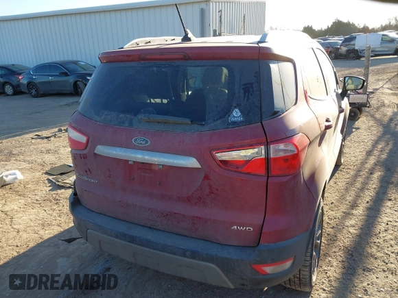 2019 Ford EcoSport Titanium z VIN MAJ6S3KL4KC271163, wystawiony jako IAAI lot #41674086 z przebiegiem 117 265 mil mil oraz . Historia ofert i sprzedaży dostępna na DreamBid. Obrazek 16.