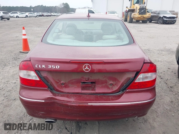 2008 Mercedes-Benz CLK 3.5L with VIN WDBTJ56H38F244866, listed as a IAAI auction lot 41796710 with 185,995 mi miles. Bid and sale history available at carsss.com. Image 17.
