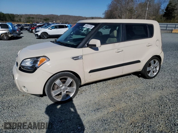 2011 Kia Soul + with VIN KNDJT2A24B7729586, listed as a Copart auction lot 49347235 with 118,605 mi miles and Salvage Title. Bid and sale history available at carsss.com. Image 1.