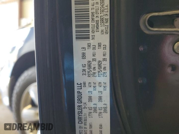 2014 Ram 1500 Big Horn z VIN 1C6RR7LT6ES426662, wystawiony jako Copart lot #53025185 z przebiegiem 106 999 mil mil oraz Szkoda całkowita • Salvage title. Historia ofert i sprzedaży dostępna na DreamBid. Obrazek 12.