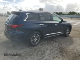 2019 Infiniti QX60 Luxe z VIN 5N1DL0MM4KC561014, wystawiony jako Copart lot #78897504 z przebiegiem 177 089 mil mil oraz Szkoda całkowita • Salvage title. Historia ofert i sprzedaży dostępna na DreamBid. Obrazek 3.