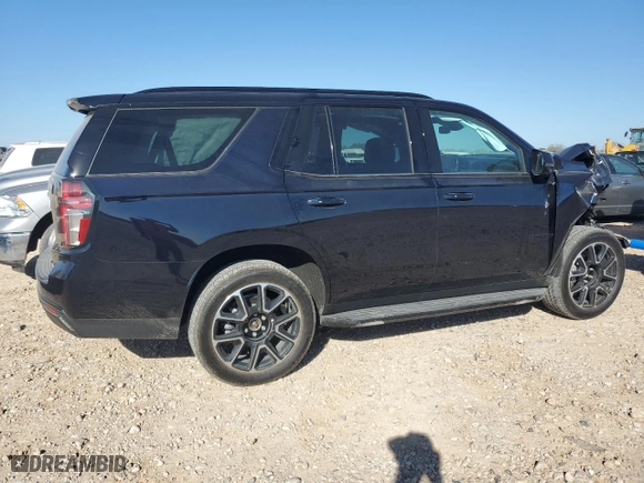 2024 Chevrolet Tahoe RST with VIN 1GNSCRKD9RR310068, listed as a Copart auction lot 86767144 with 1,272 mi miles and Salvage Title. Bid and sale history available at carsss.com. Image 3.