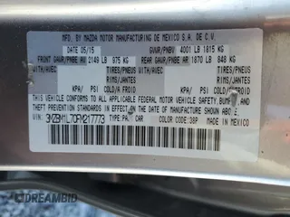 2015 Mazda 3 i Touring with VIN 3MZBM1L70FM217773, listed as a Copart auction lot 42446035 with 94,706 mi miles and Salvage Title. Bid and sale history available at carsss.com. Image 15.