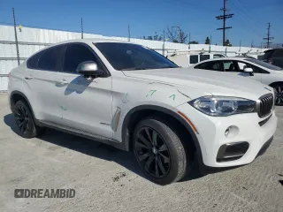 2017 BMW X6 sDrive35i with VIN 5UXKU0C50H0F99774, listed as a Copart auction lot 79570354 with 56,086 mi miles and Salvage Title. Bid and sale history available at carsss.com. Image 4.