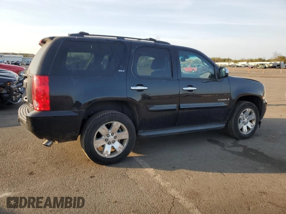 2008 GMC Yukon SLT w/4SB with VIN 1GKFK13018J228430, listed as a Copart auction lot 47087145 with 134,698 mi miles and Salvage Title. Bid and sale history available at carsss.com. Image 3.