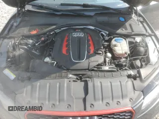 2014 Audi RS 7 Prestige z VIN WUAW2AFC0EN904083, wystawiony jako Copart lot #63479854 z przebiegiem 80 093 mil mil oraz Szkody całkowita. Historia ofert i sprzedaży dostępna na DreamBid. Obrazek 11.