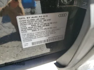 2023 Audi Q7 Premium z VIN WA1ACBF79PD018781, wystawiony jako Copart lot #88761995 z przebiegiem 41 525 mil mil oraz Szkoda całkowita • Salvage title. Historia ofert i sprzedaży dostępna na DreamBid. Obrazek 16.
