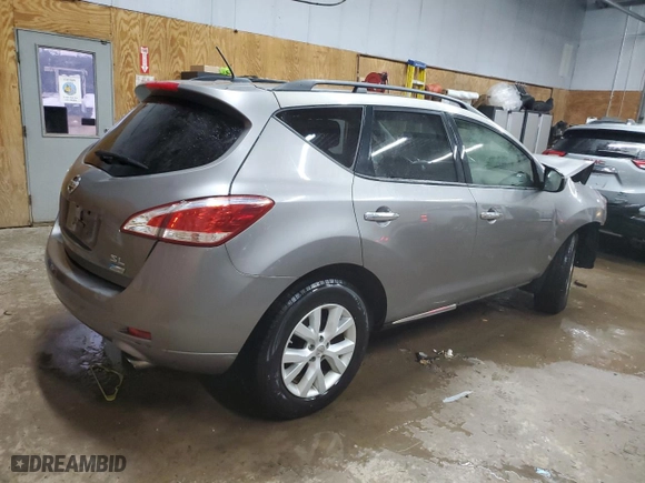 2012 Nissan Murano SL with VIN JN8AZ1MW1CW226326, listed as a Copart auction lot 42209585 with 164,359 mi miles and Clean Title. Bid and sale history available at carsss.com. Image 3.