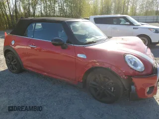 2016 MINI Convertible S with VIN WMWWG9C54G3C21921, listed as a Copart auction lot 53391135 with 60,569 mi miles and Salvage Title. Bid and sale history available at DreamBid. Image 4.
