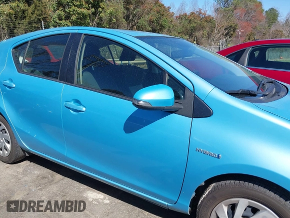 2015 Toyota Prius One with VIN JTDKDTB37F1110357, listed as a IAAI auction lot 41825961 with 100,660 mi miles and . Bid and sale history available at DreamBid. Image 13.