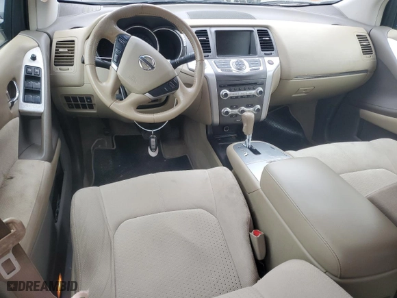 2012 Nissan Murano S with VIN JN8AZ1MU3CW103738, listed as a Copart auction lot 45123245 with 206,387 mi miles and Salvage Title. Bid and sale history available at carsss.com. Image 8.
