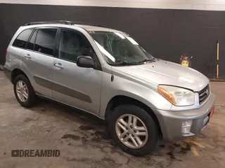 2001 Toyota RAV4 with VIN JTEGH20V810031167, listed as a IAAI auction lot 42121223 with 233,154 mi miles and . Bid and sale history available at DreamBid. Image 1.