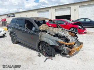 2015 Dodge Journey American Value Pkg with VIN 3C4PDCAB4FT517804, listed as a IAAI auction lot 41964397 with 1 mi miles. Bid and sale history available at carsss.com. Image 1.