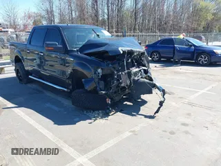 2014 Ford F-150 XL with VIN 1FTFW1EF4EFA05234, listed as a IAAI auction lot 41828410 with 170,733 mi miles. Bid and sale history available at carsss.com. Image 1.