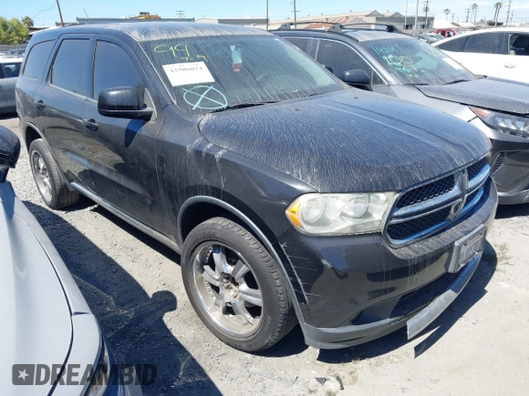 2013 Dodge Durango SXT with VIN 1C4RDHAG2DC673236, listed as a IAAI auction lot 42506024 with 198,215 mi miles and . Bid and sale history available at DreamBid. Image 1.