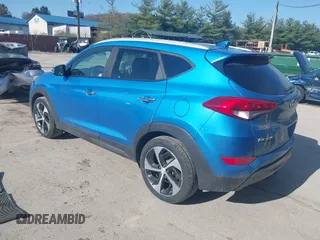 2016 Hyundai Tucson Eco with VIN KM8J3CA24GU054350, listed as a IAAI auction lot 41983769 with 132,424 mi miles. Bid and sale history available at carsss.com. Image 3.