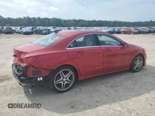 2014 Mercedes-Benz CLA 250 with VIN WDDSJ4EB3EN050303, listed as a Copart auction lot 58004235 with 90,789 mi miles and Salvage title. Bid and sale history available at DreamBid. Image 3.